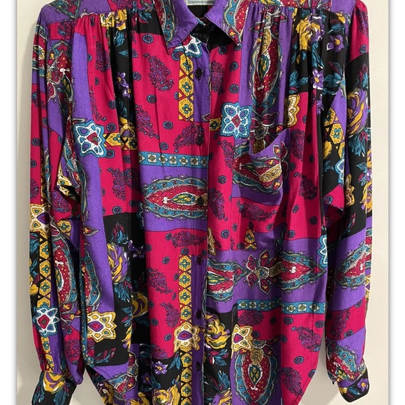 Vintage blouse shirt - Picture 4 of 5